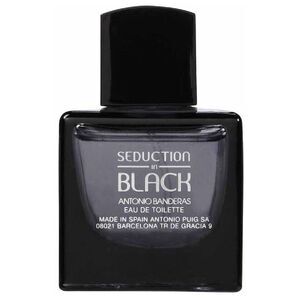 Seduction In Black by Antonio Banderas EDT Spray for Men 3.4 oz / 100 ml New